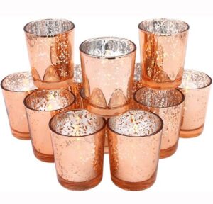 Electroplated Candle Holder1